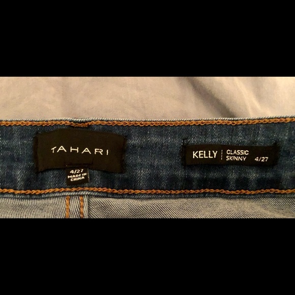 Tahari “Kelly” Classic Skinny Style Size 4/27 Jeans - Picture 4 of 5